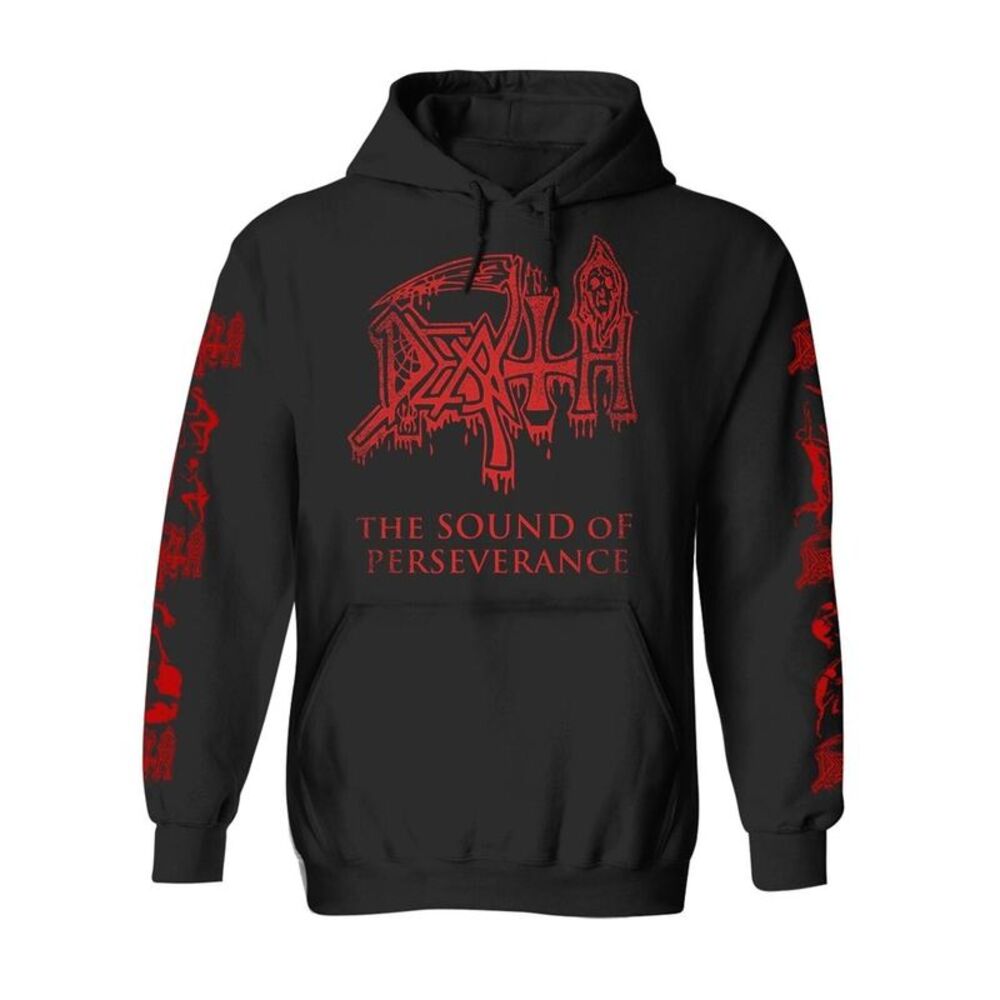 Death Unisex Adult The Sound Of Perseverance Hoodie / Black